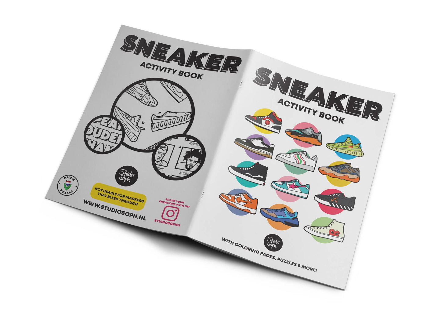 Sneaker Activity Book