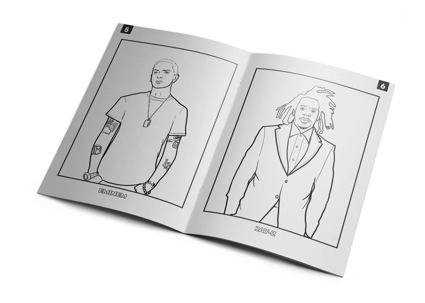 Rap Legends Activity Coloring Book