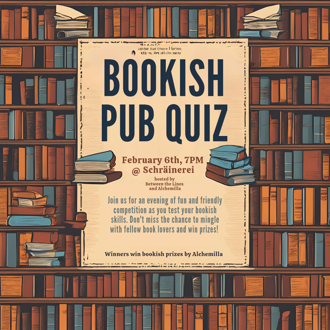Bookish Pub Quiz Participation