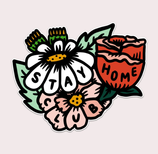 Wallflowers Vinyl Sticker