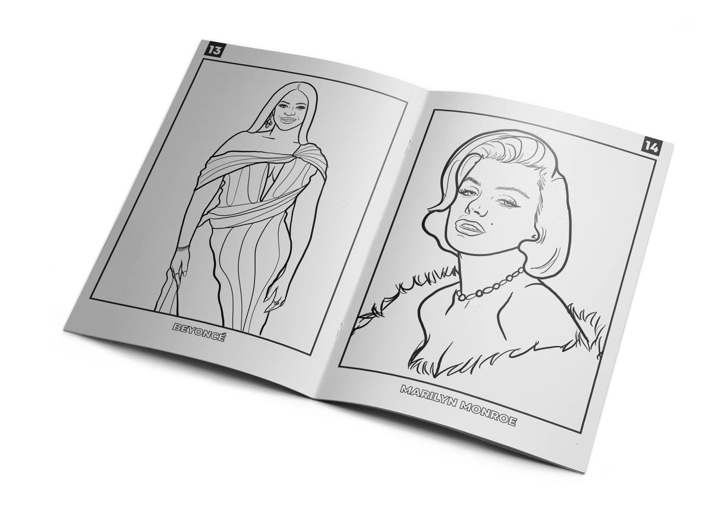 Iconic Women Activity Coloring Book