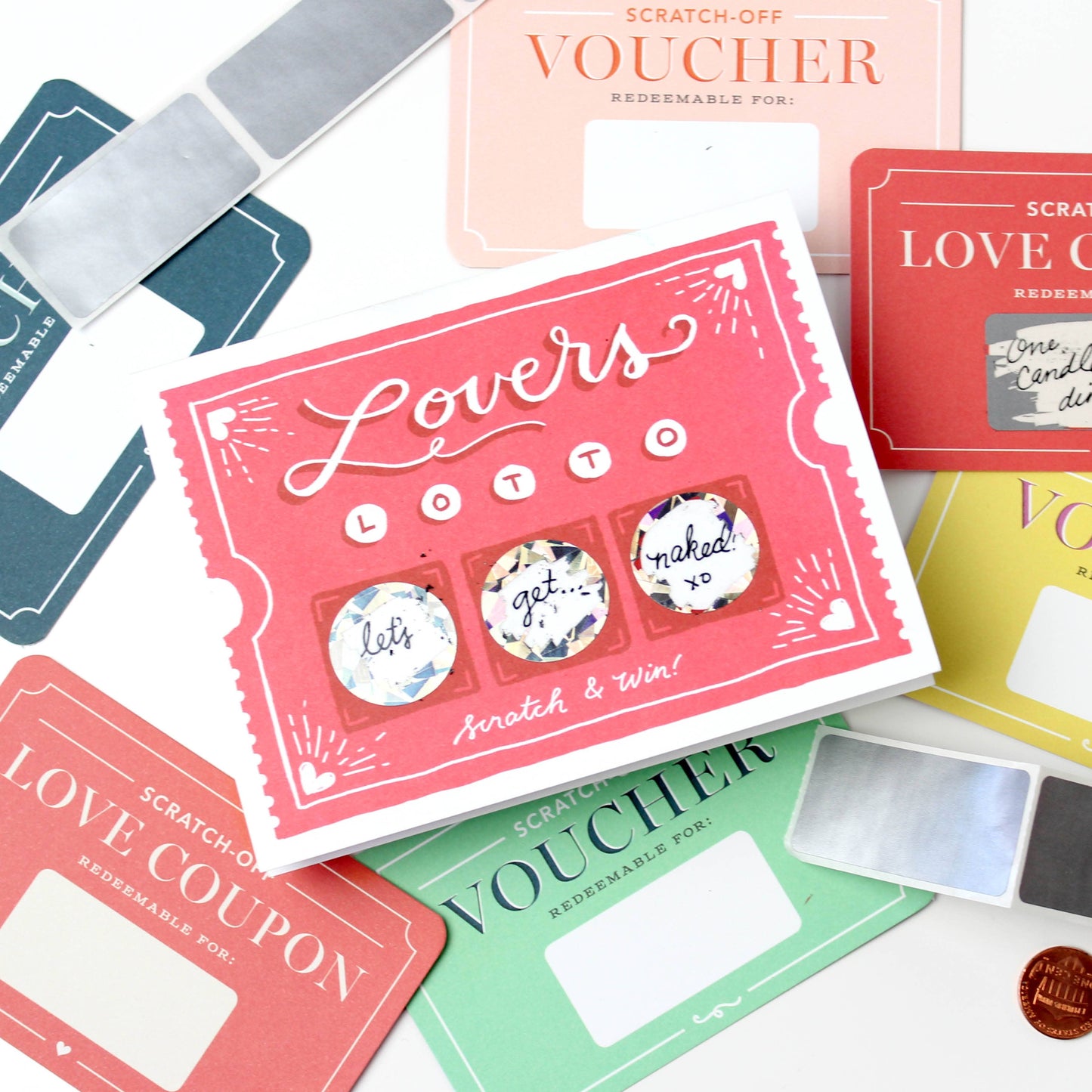 Lovers Lotto Scratch-off Card