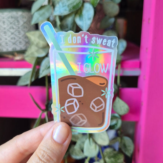 I Glow Sticker