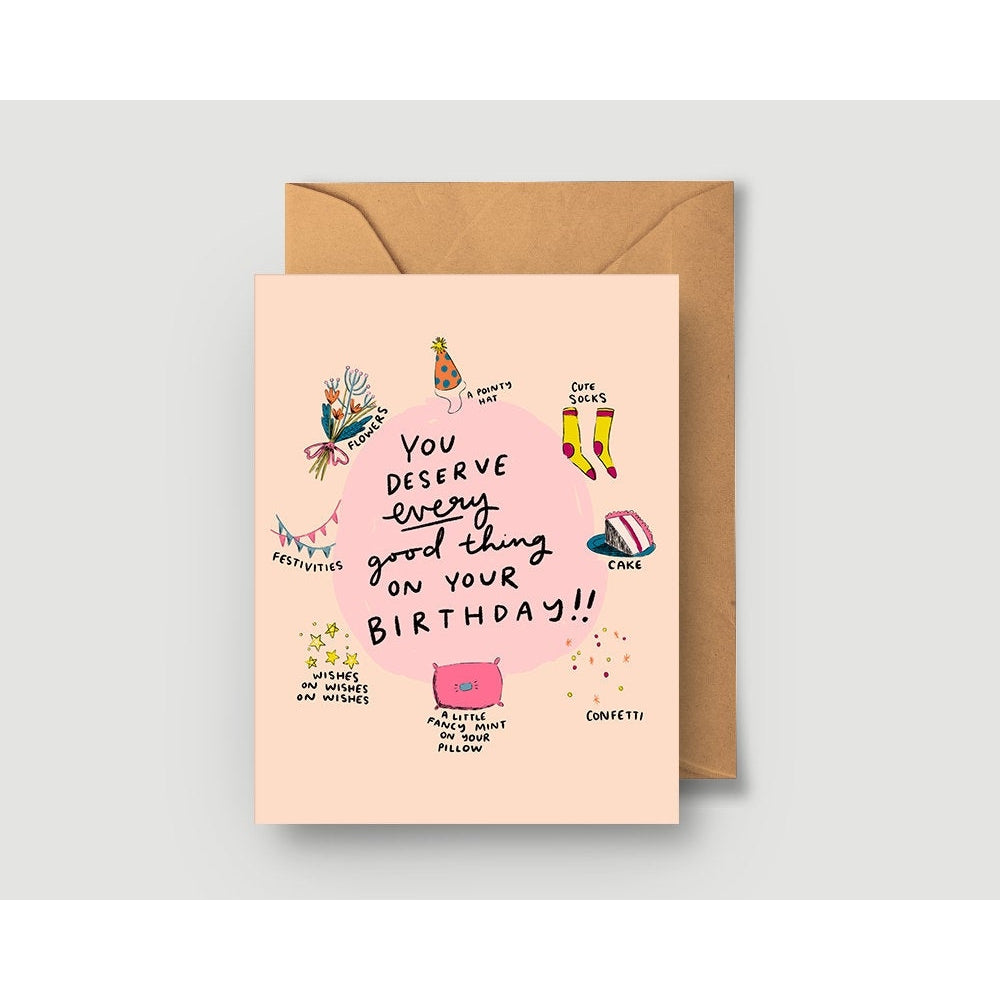 You Deserve Everything Card