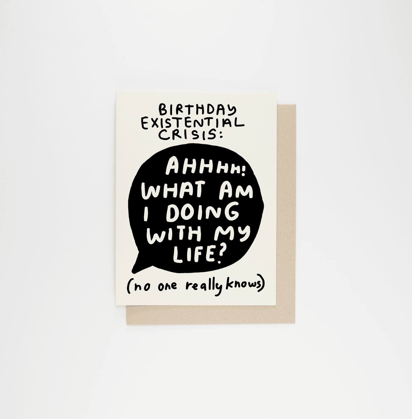 Birthday Crisis Card