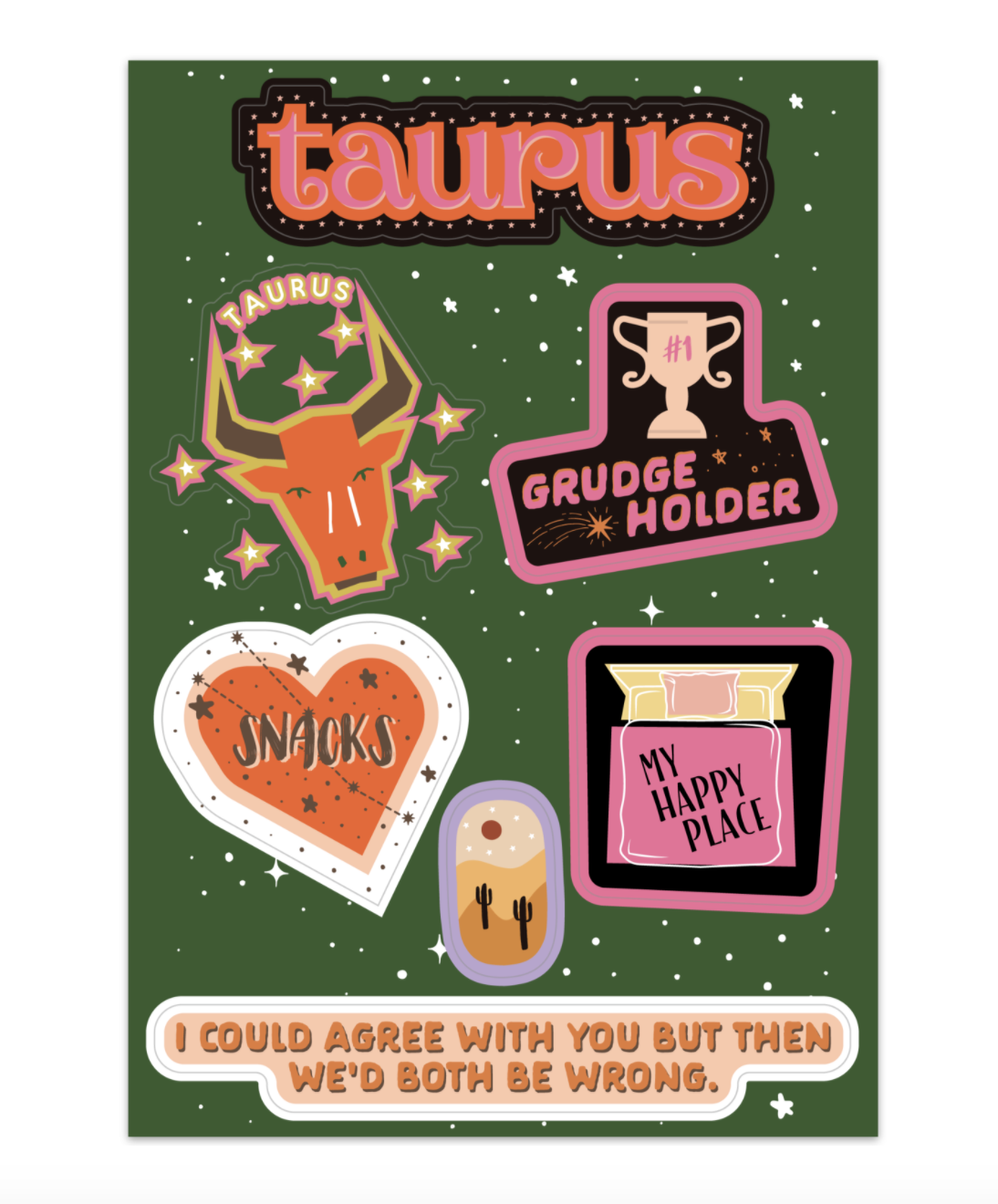 Astrological Sticker Sheet