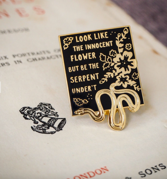 Shakespeare Heroine I Pin