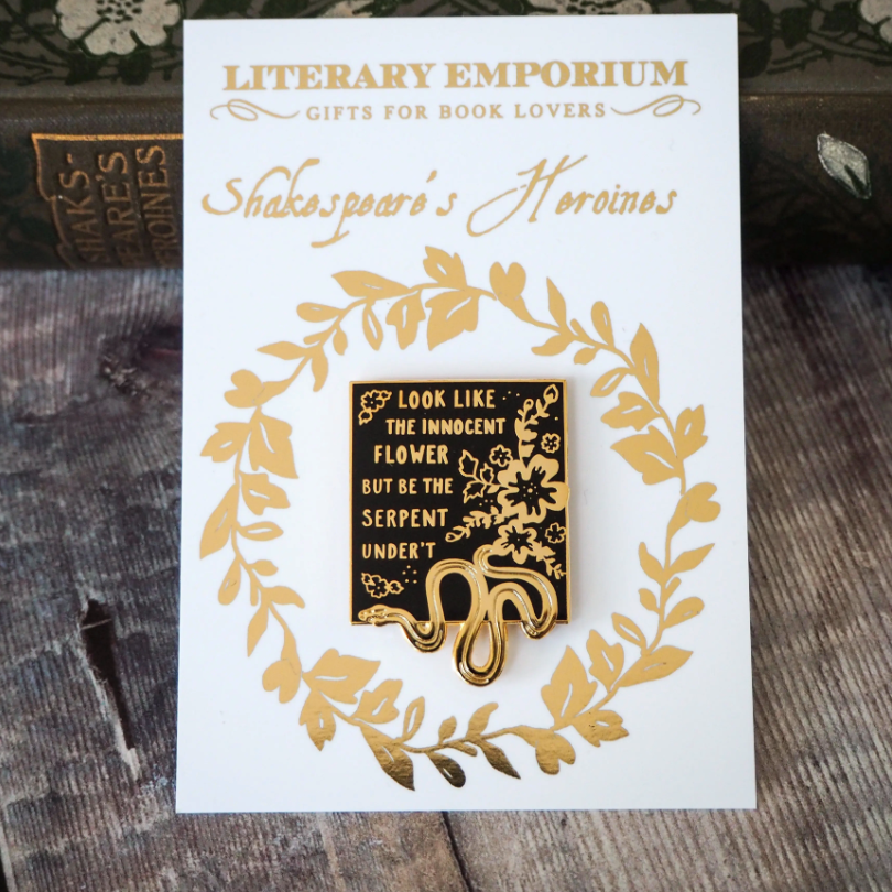 Shakespeare Heroine I Pin