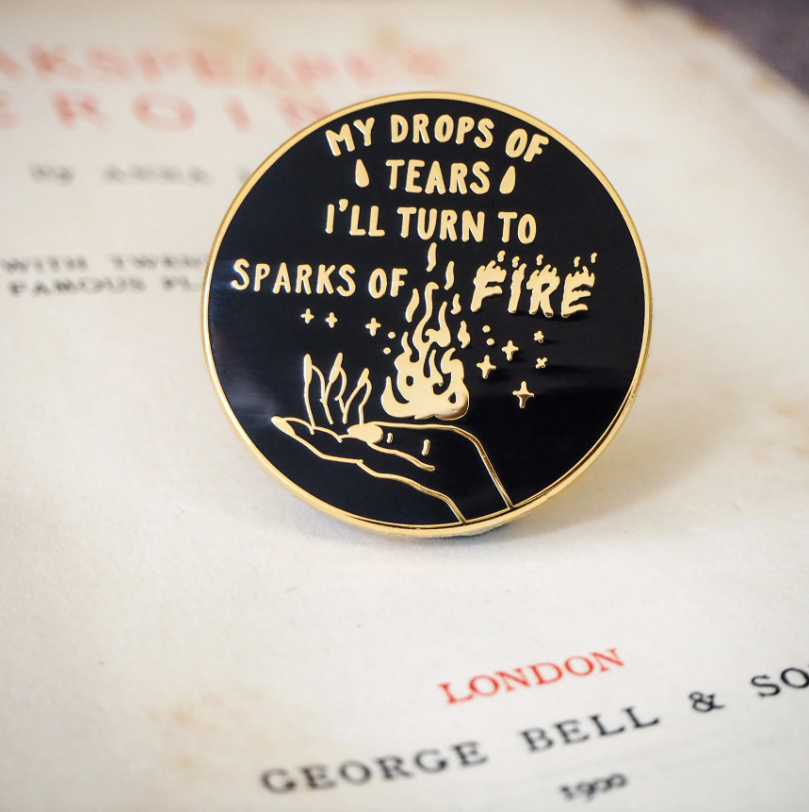 Shakespeare Heroine I Pin