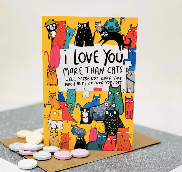 Cats Birthday Card