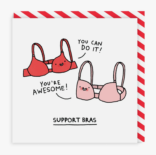 Support Bras Card