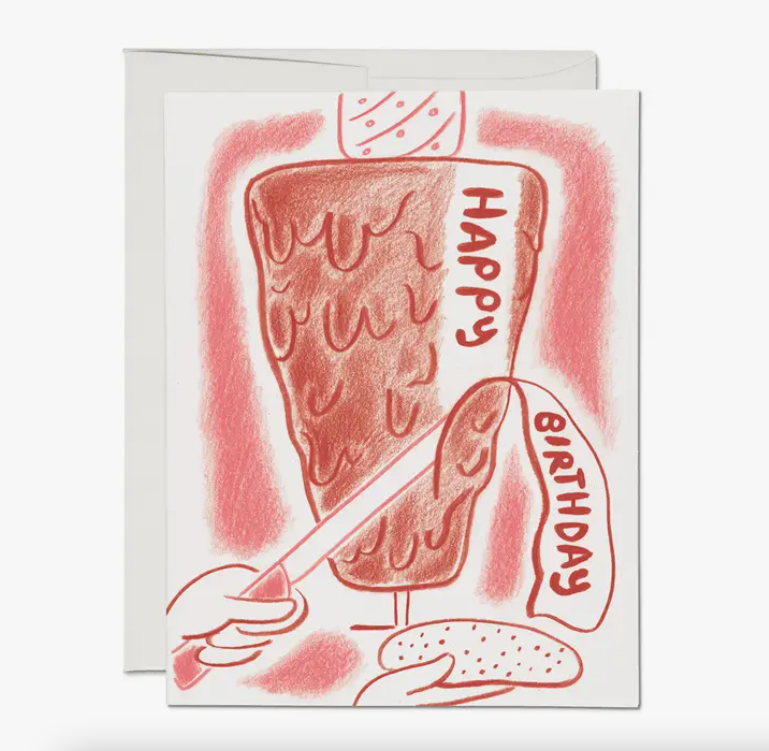 Döner Birthday Card
