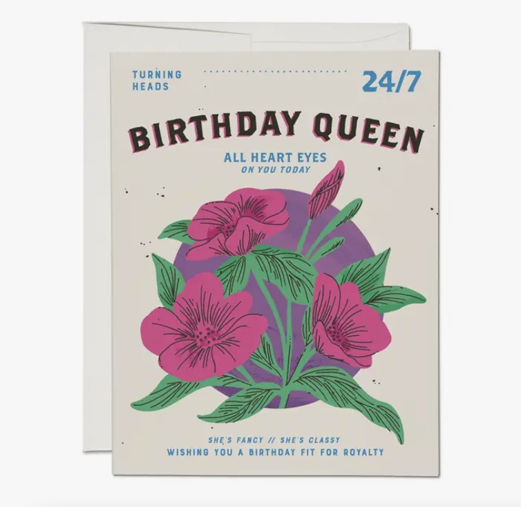 Birthday Queen Card