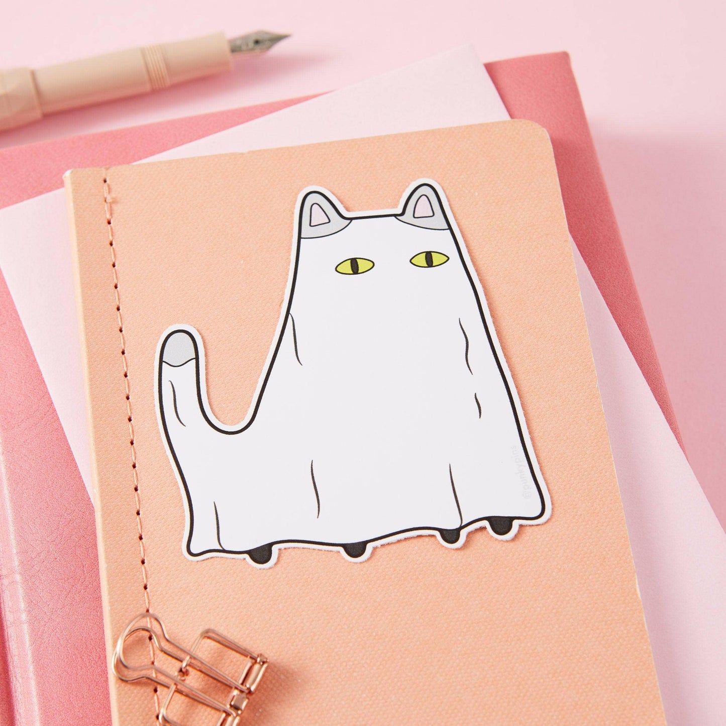 Ghost Cat Sticker