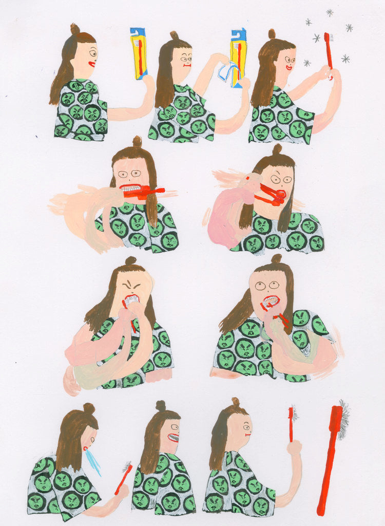 How I Brush My Teeth Print