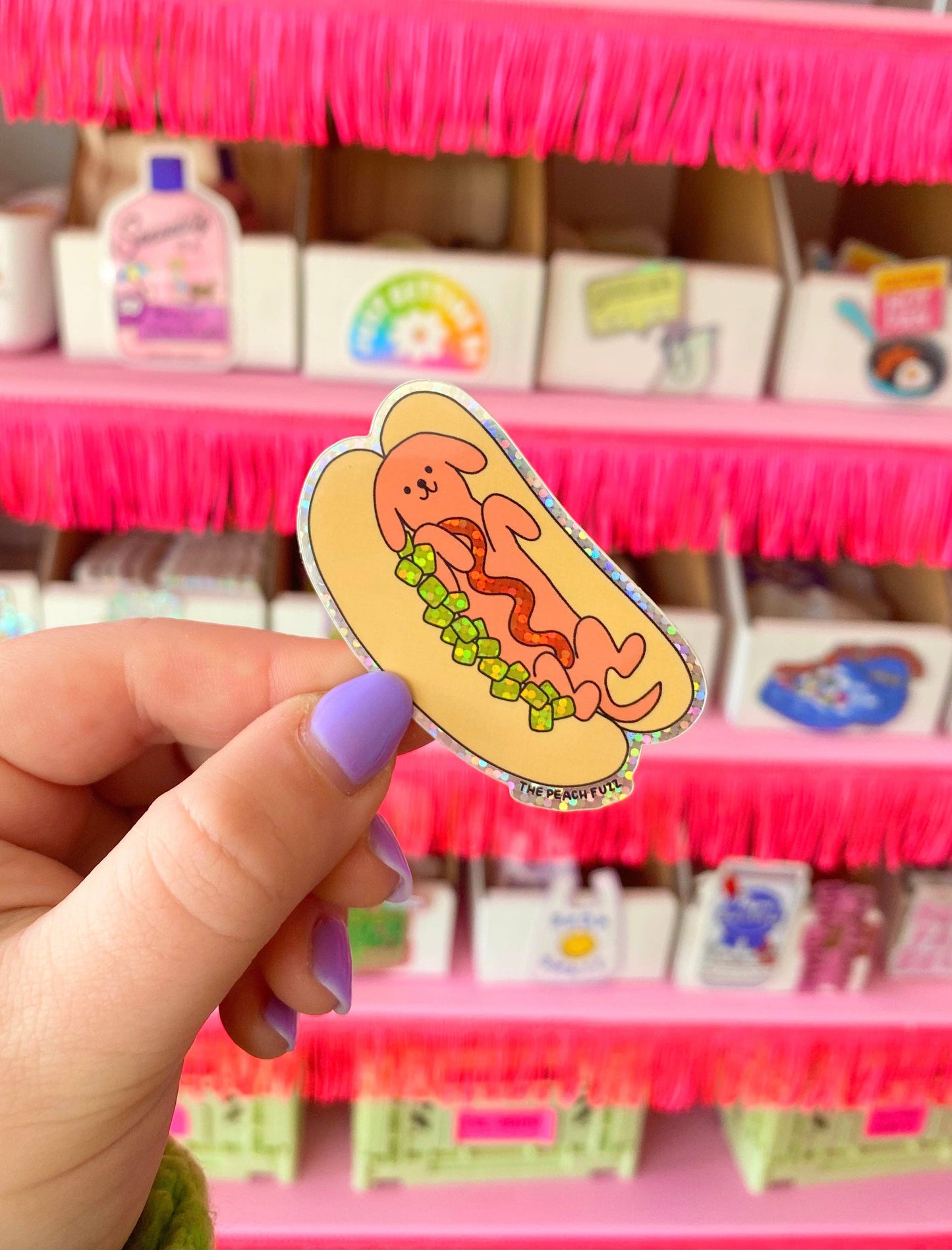 Hot Doggy Dog Sticker