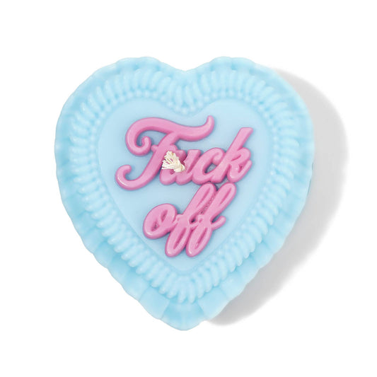 Fuck Off Heart Candle