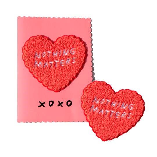 Nothing Matters Chenille Patch Card x Adam JK