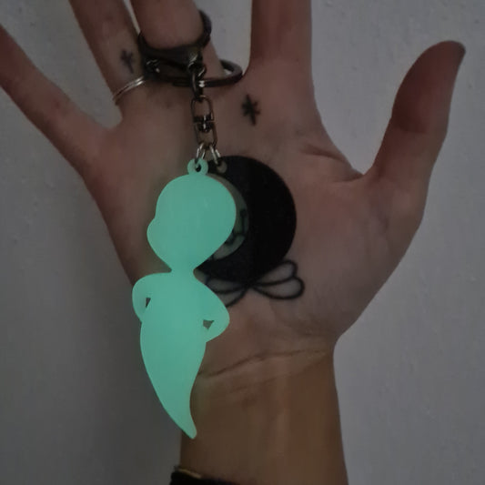 Casper Glow-in-the-Dark Keychain