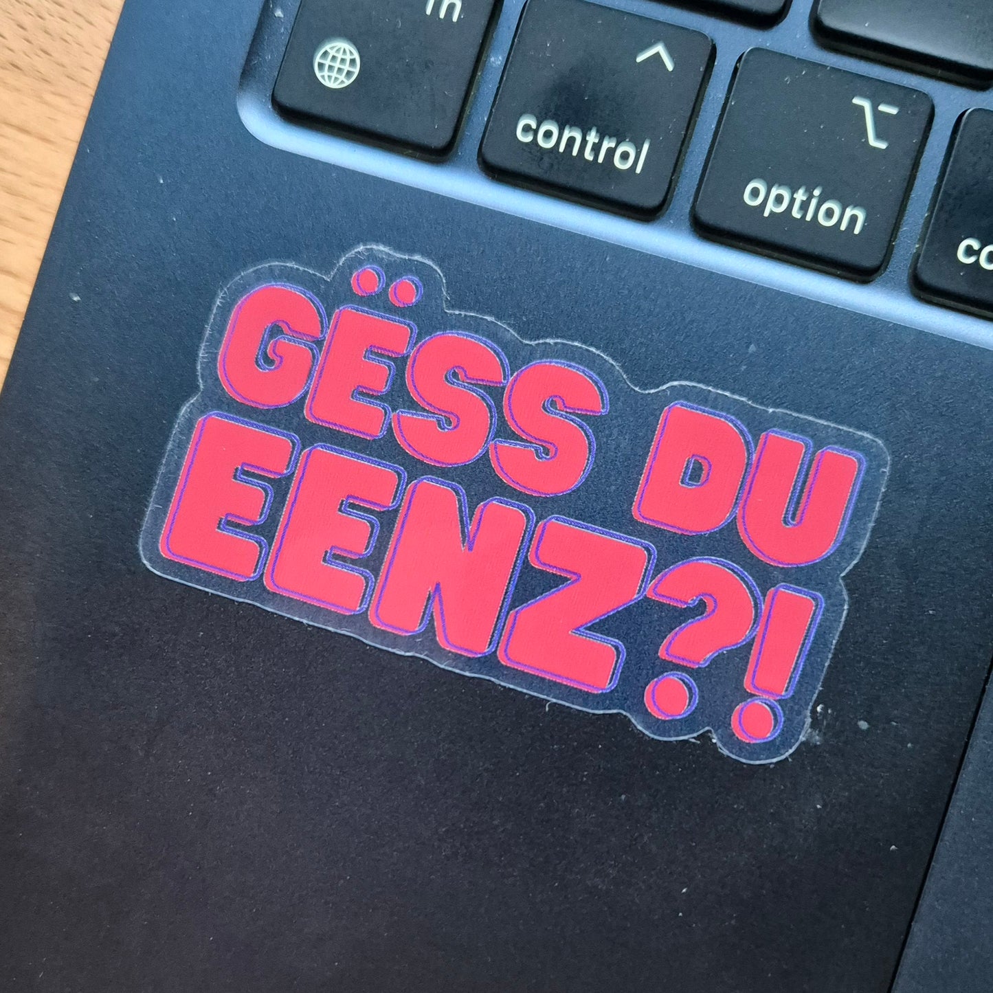 Gëss Du Eenz Sticker