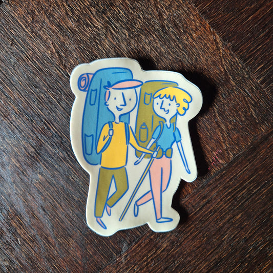 Hiking Sticker