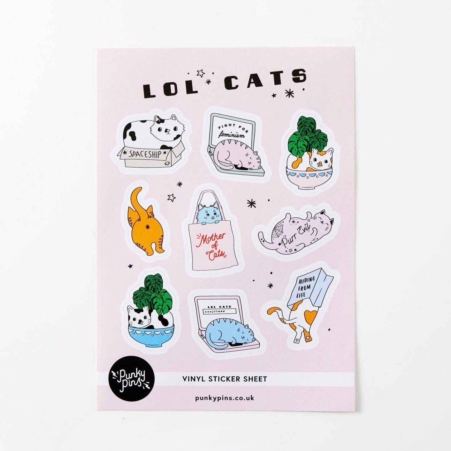 LOL Cats Sticker Sheet