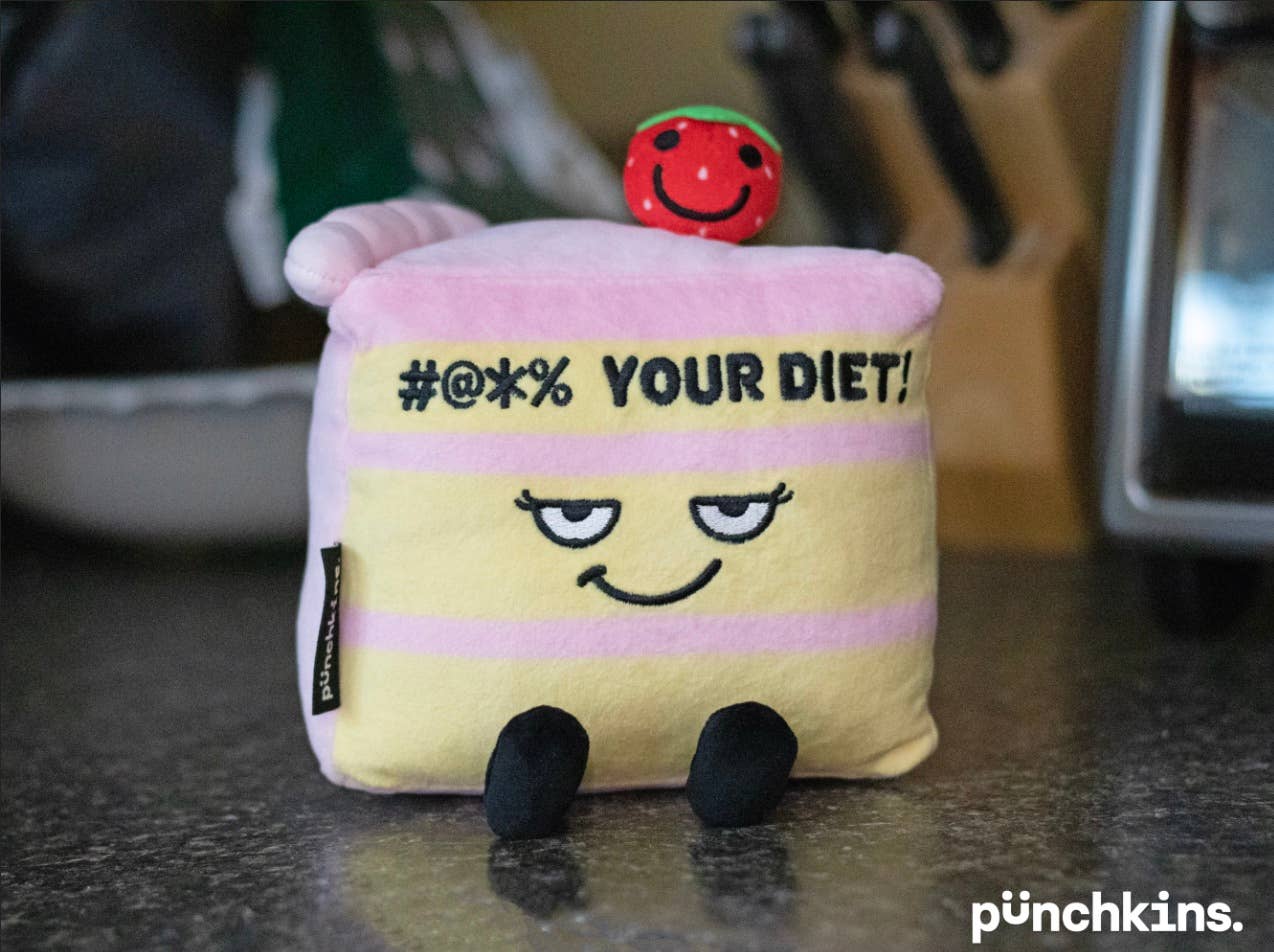 Fuck Your Diet Plushie Cake