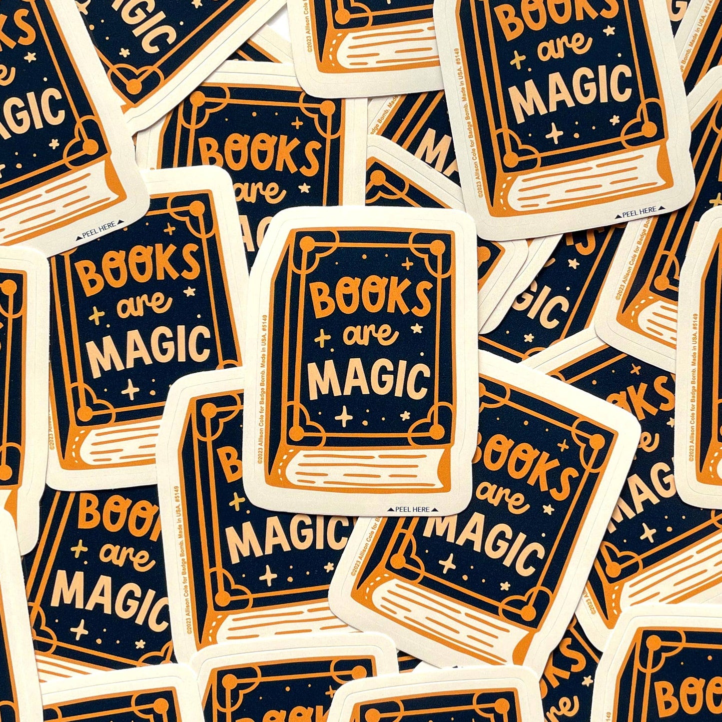 Books Are Magic Sticker