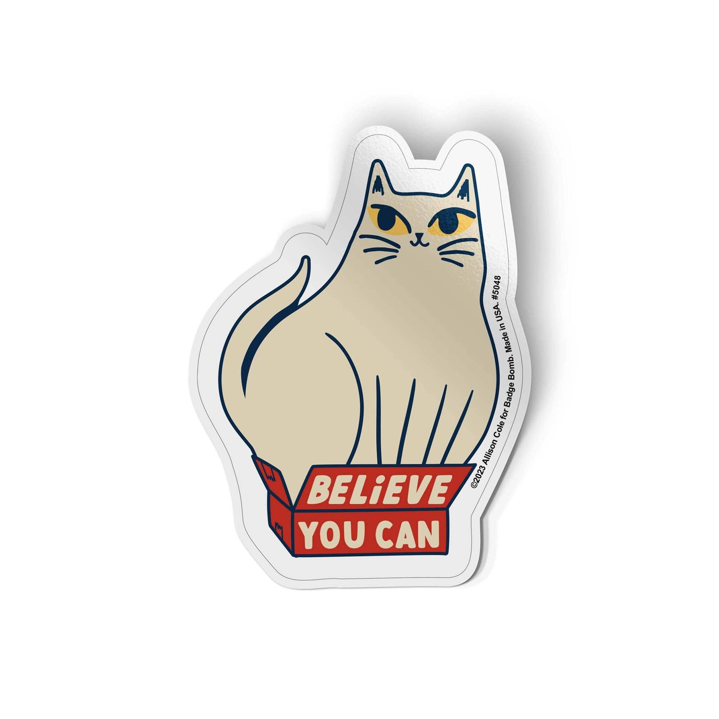 Believe You Can Sticker