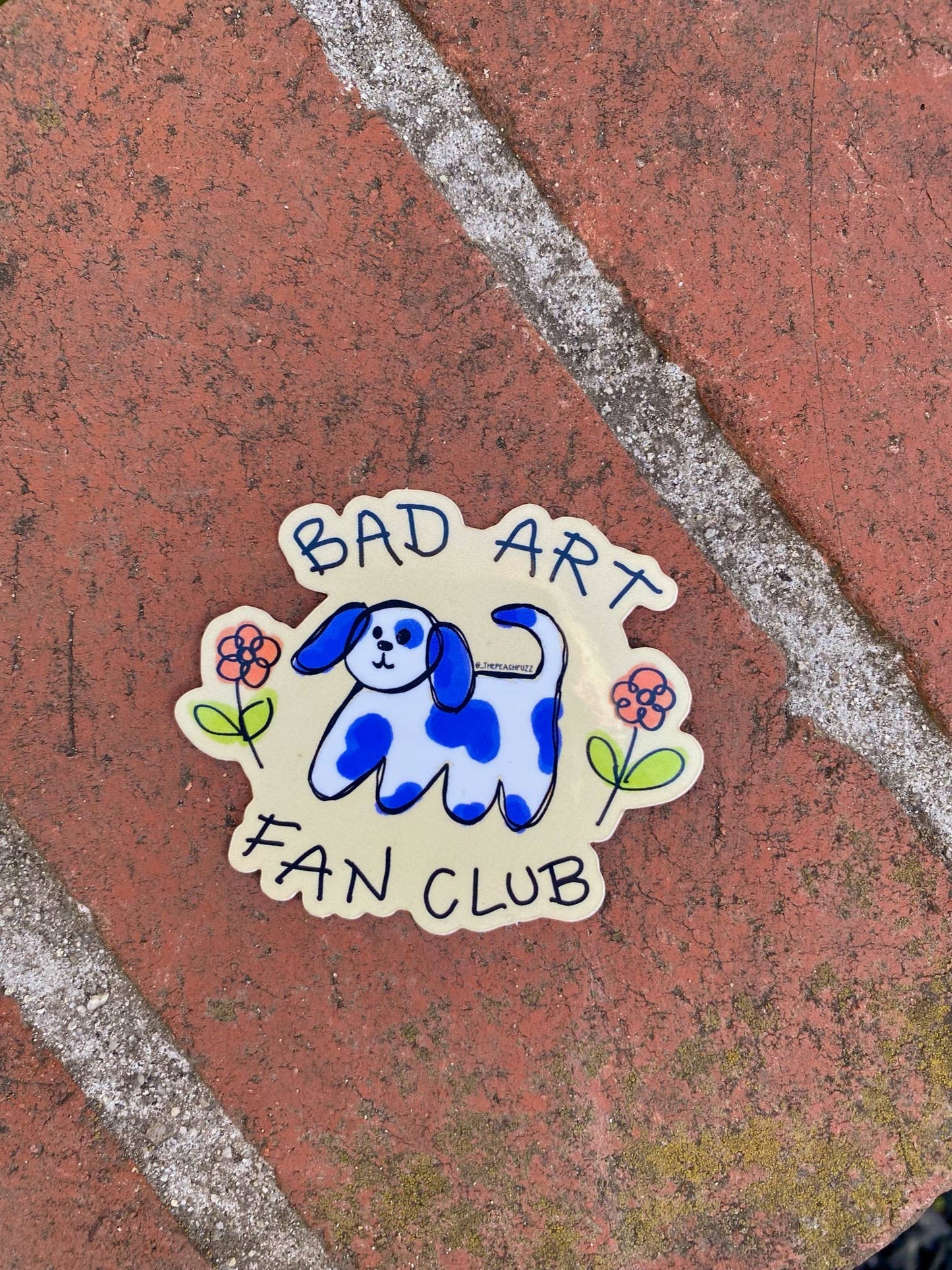 Bad Art Fan Club Sticker