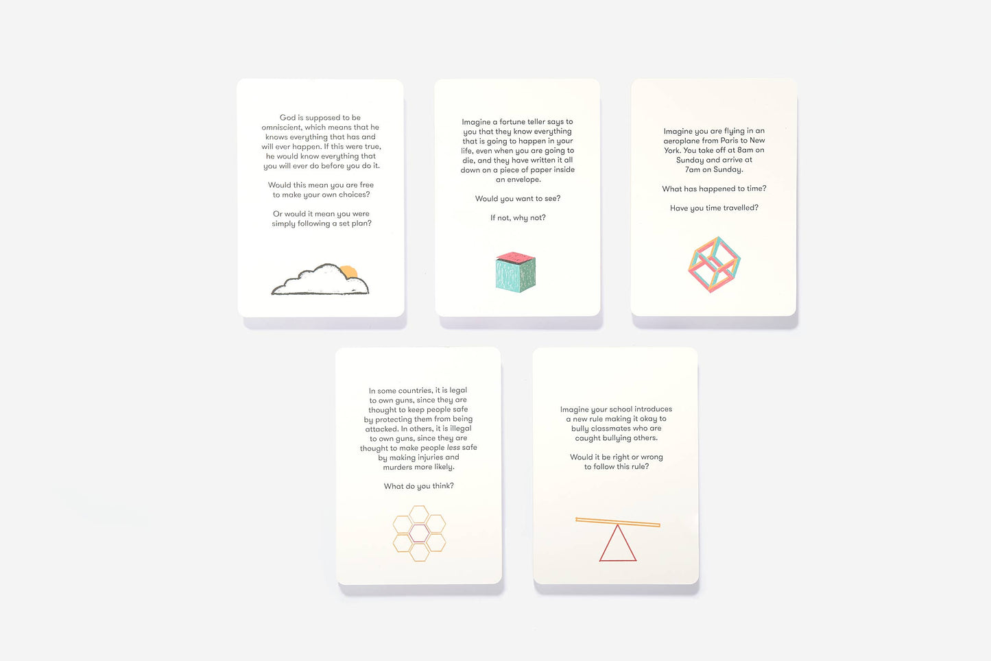 Philosophical Questions Card Game