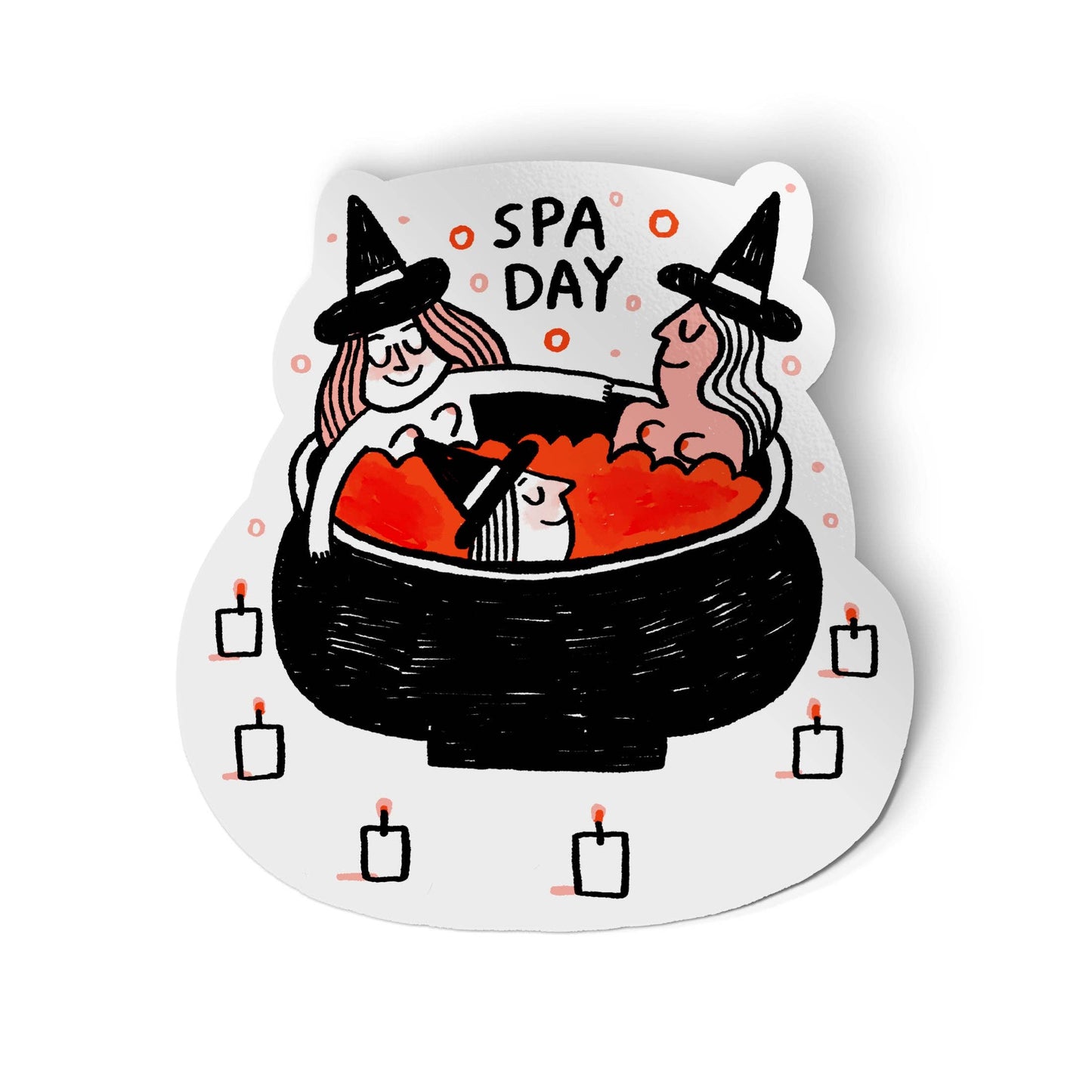 Spa Day Sticker