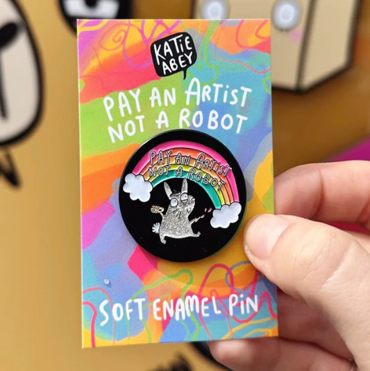 Pay an Artist Pin