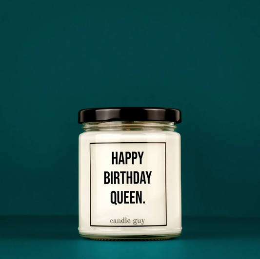 Happy Birthday Queen Candle