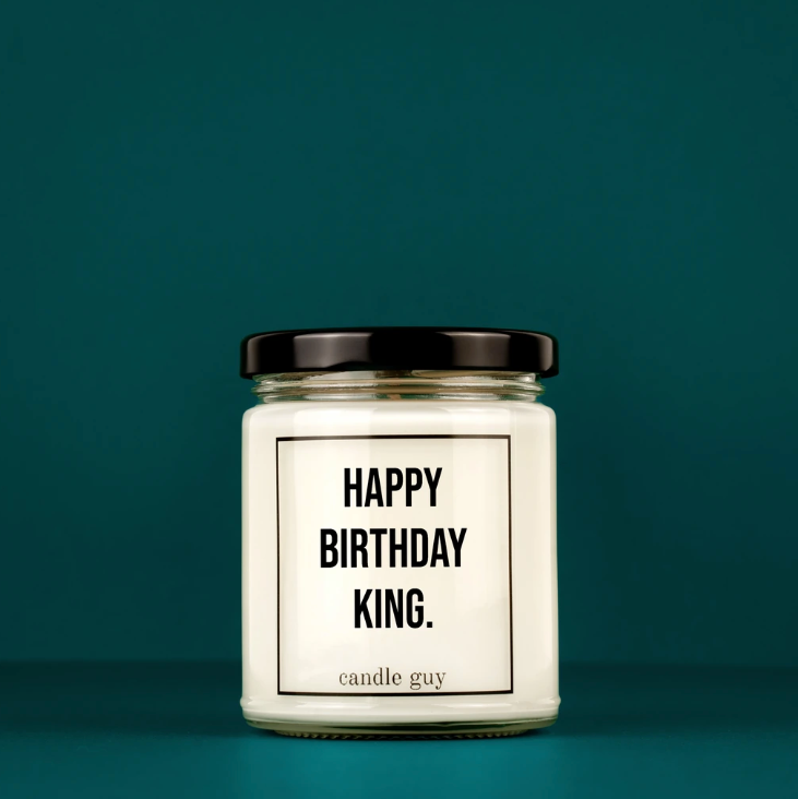 Happy Birthday King Candle