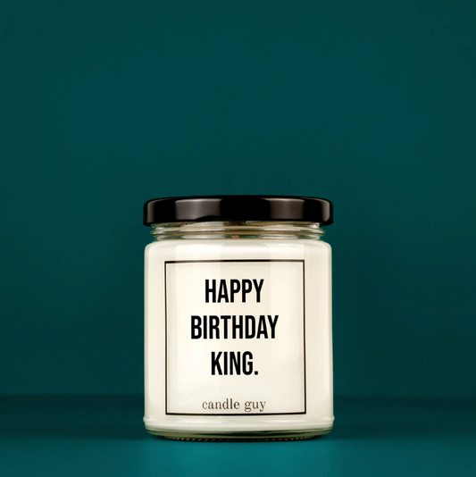 Happy Birthday King Candle