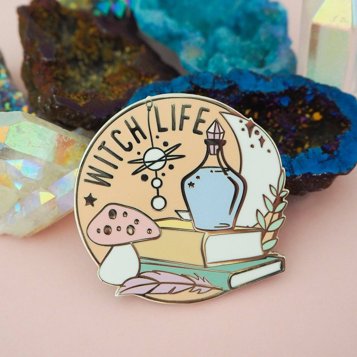 Witch Life Pin