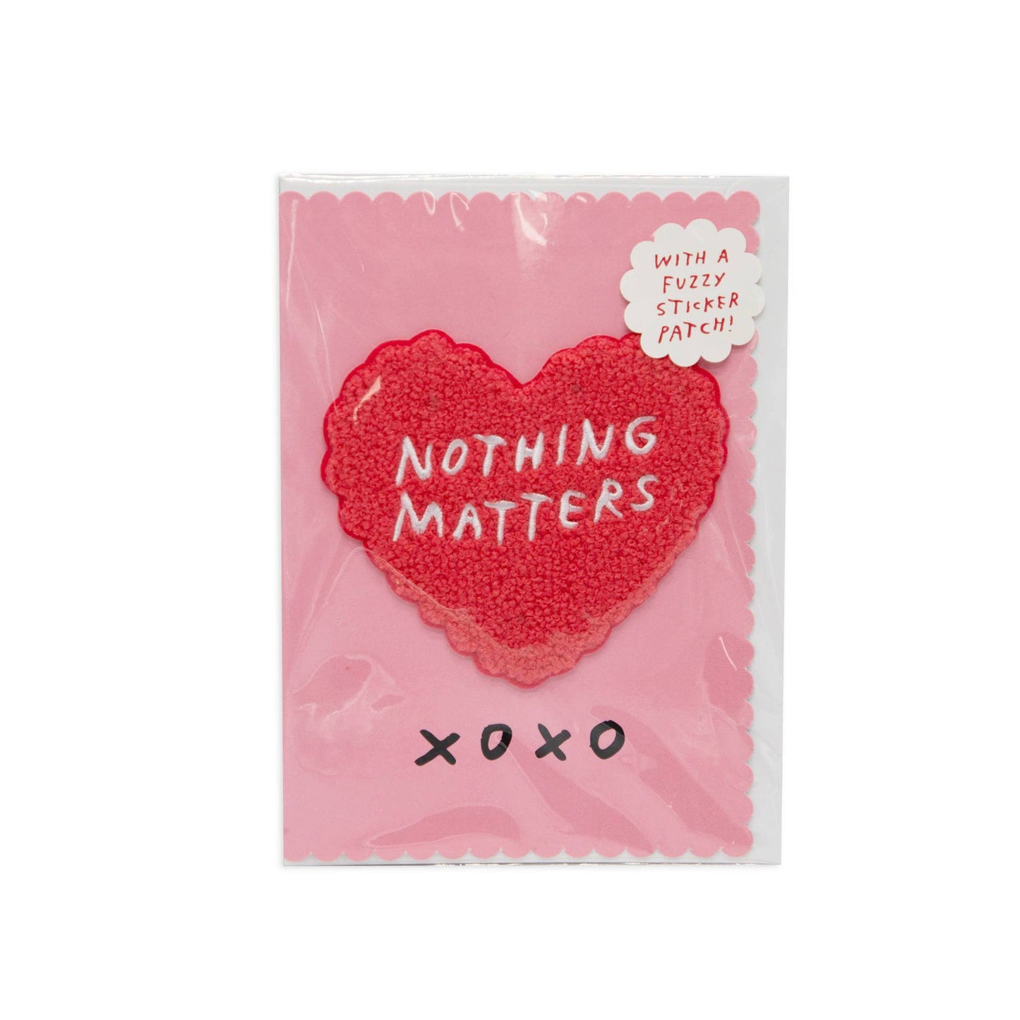 Nothing Matters Chenille Patch Card x Adam JK