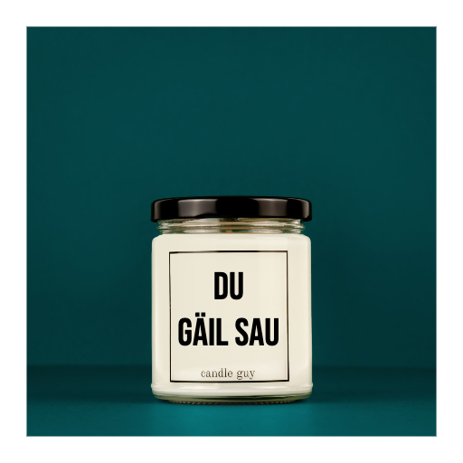 Du Gäil Sau Candle