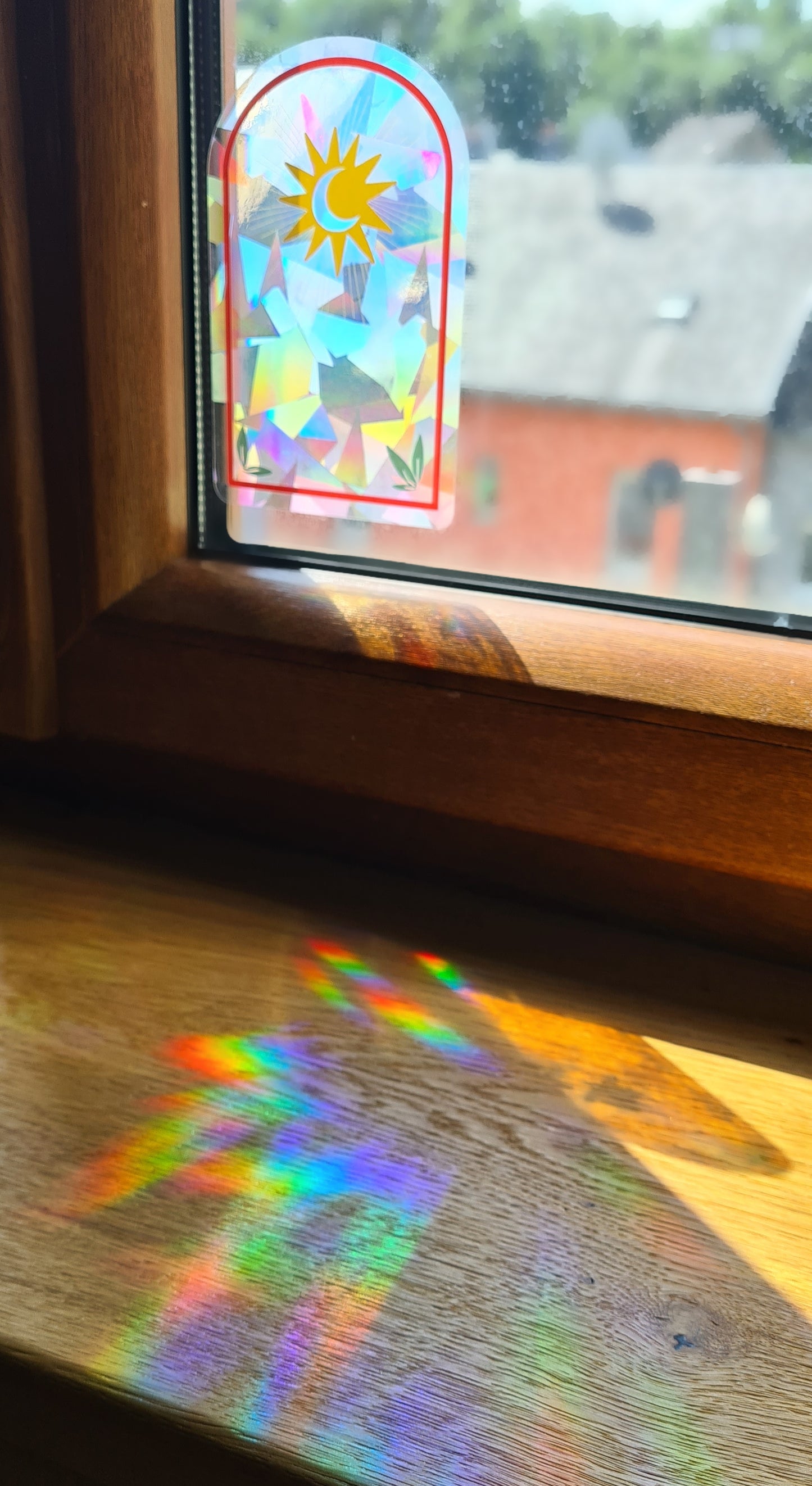 Rainbow Maker Suncatcher Sticker