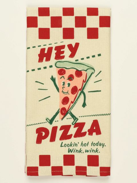 Hey Pizza Dish Towel