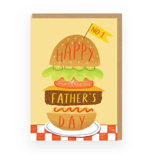 Father's Day Burger Card