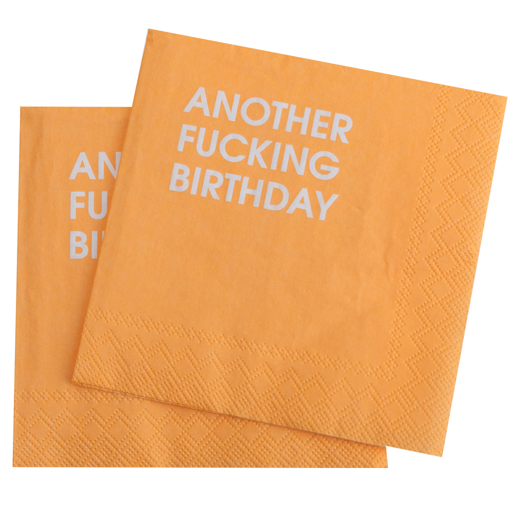 Another Fucking Birthday Cocktail Napkins