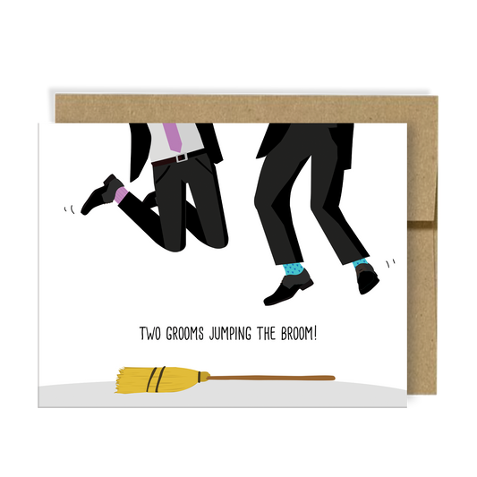 Two Grooms Card