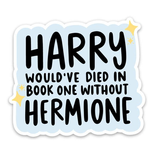 Harry and Hermione Sticker