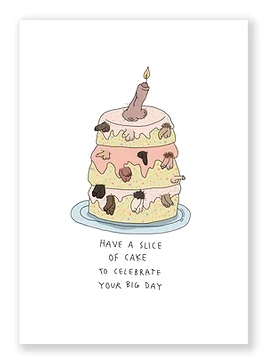 Slice of Cake Card