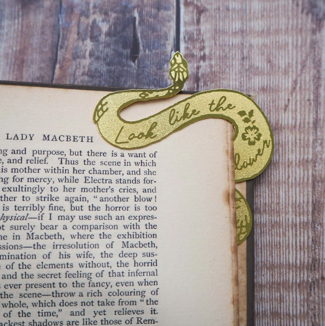 Shakespeare Serpent Bookmark