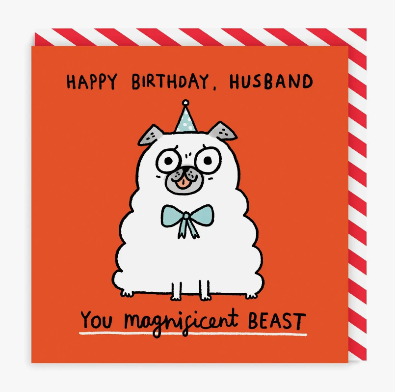 Husband, Magnificent Beast Card