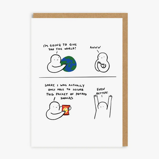 Potato Snacks Card