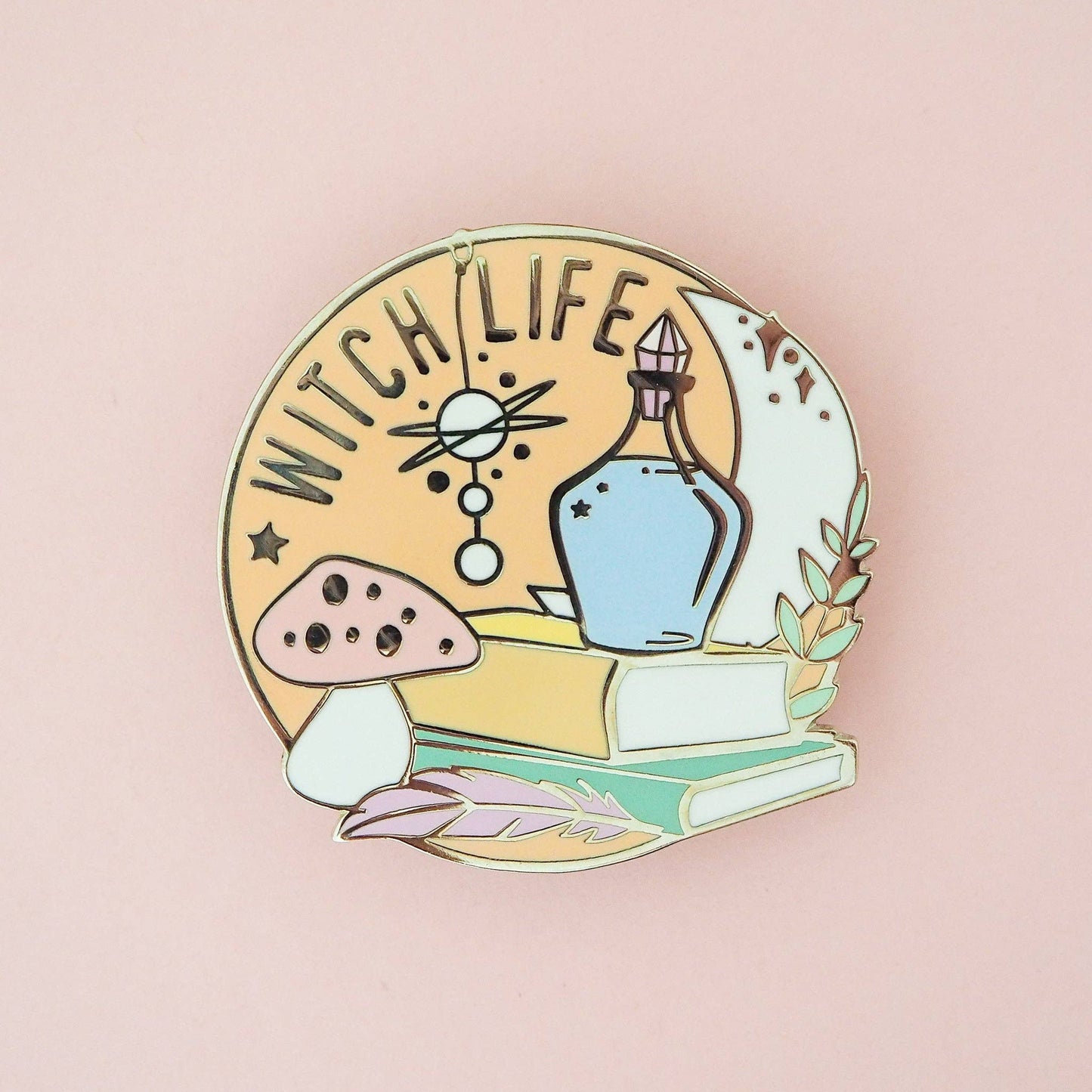 Witch Life Pin